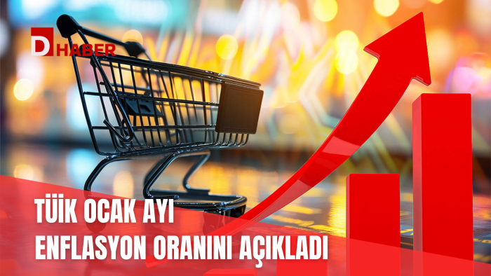 TÜİK OCAK AYI ENFLASYON ORANINI AÇIKLADI